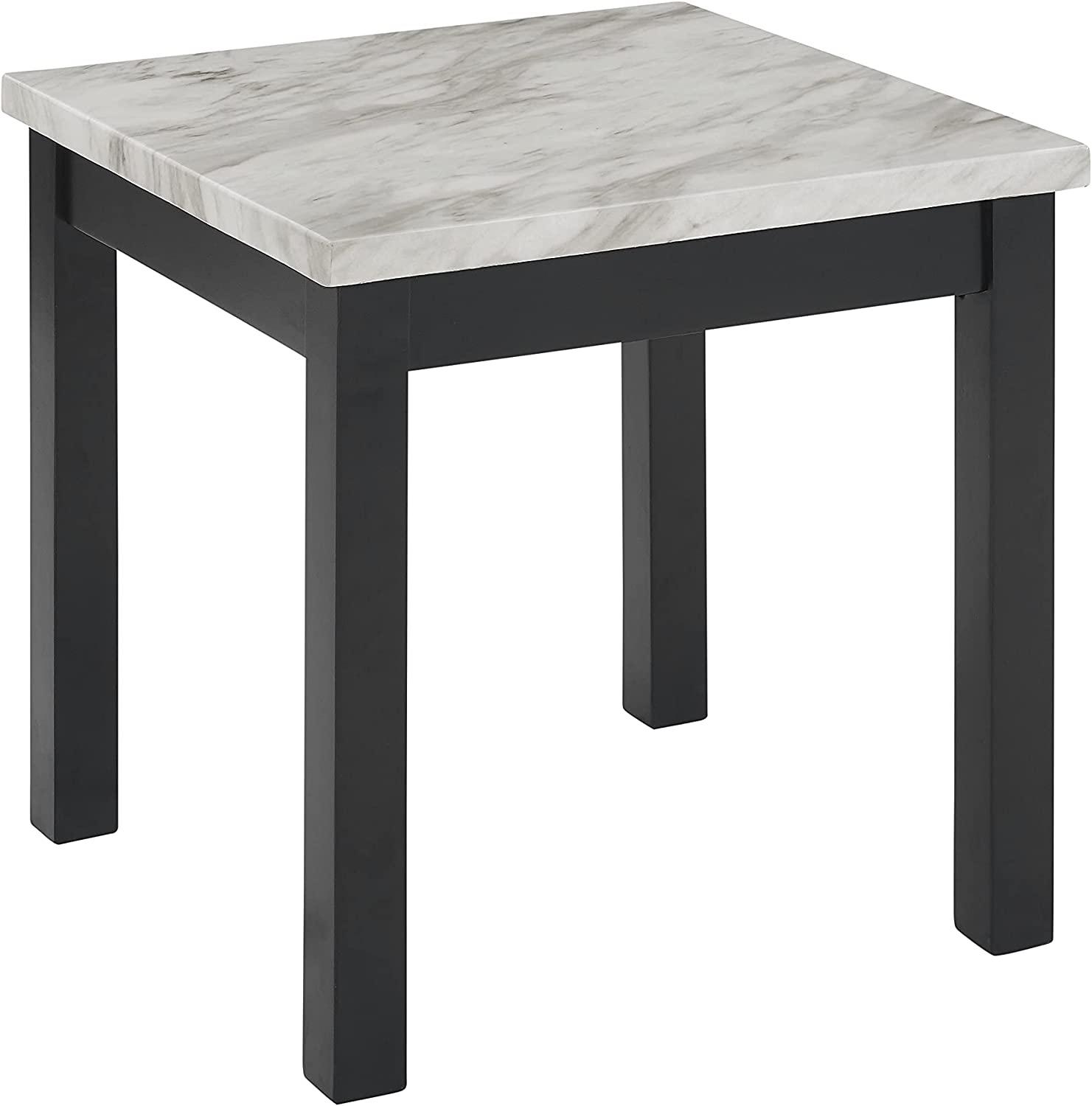 Faux Marble 3 Piece Table set with 2 ends and one lift top coffee table